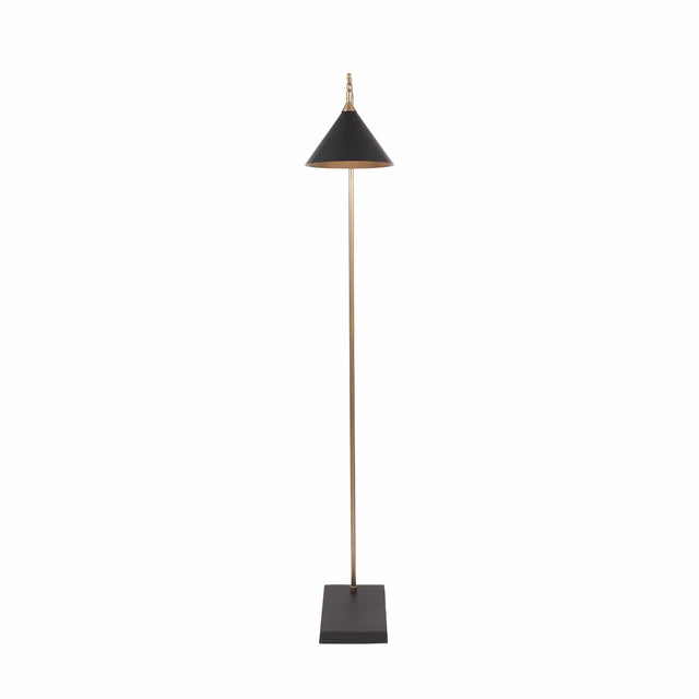 Ruma Matt Black Floor Lamp  | Lighting | Rūma