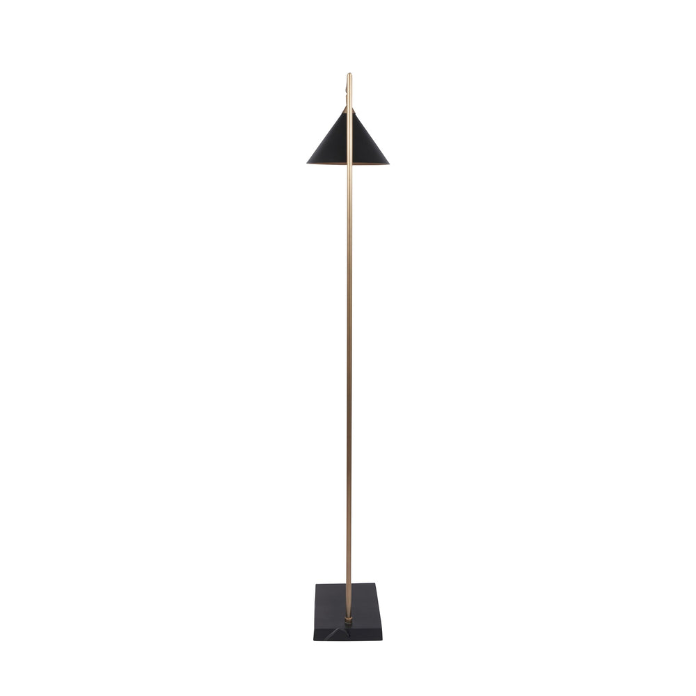 Ruma Matt Black Floor Lamp  | Lighting | Rūma