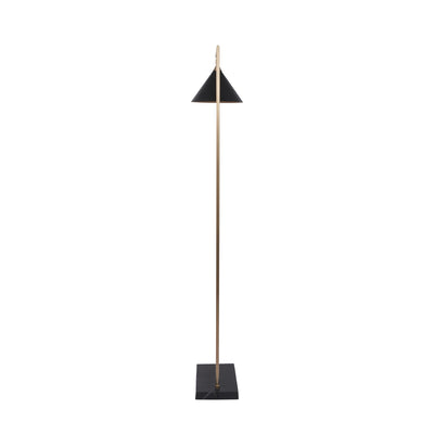 Ruma Matt Black Floor Lamp  | Lighting | Rūma