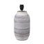 Ruma White and Black Textured Stoneware Table Lamp | Lighting | Rūma