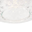 Ruma Clear Textured Oval Glass Pendant | Lighting | Rūma