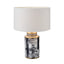 Ruma Black and White Photographic Design Table Lamp | Lighting | Rūma