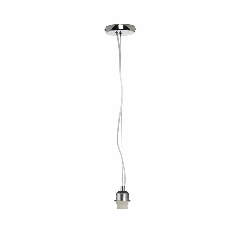 Freya Chrome Contemporary Electrified Fitting