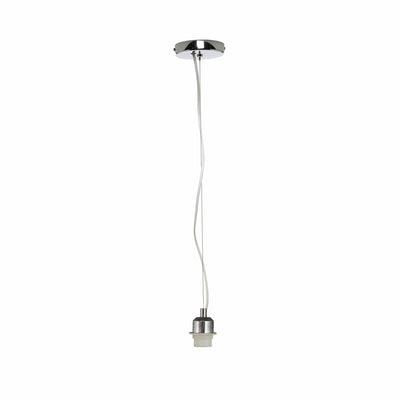 Freya Chrome Contemporary Electrified Fitting