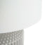 Genève Grey Geo Textured Ceramic Table Lamp
