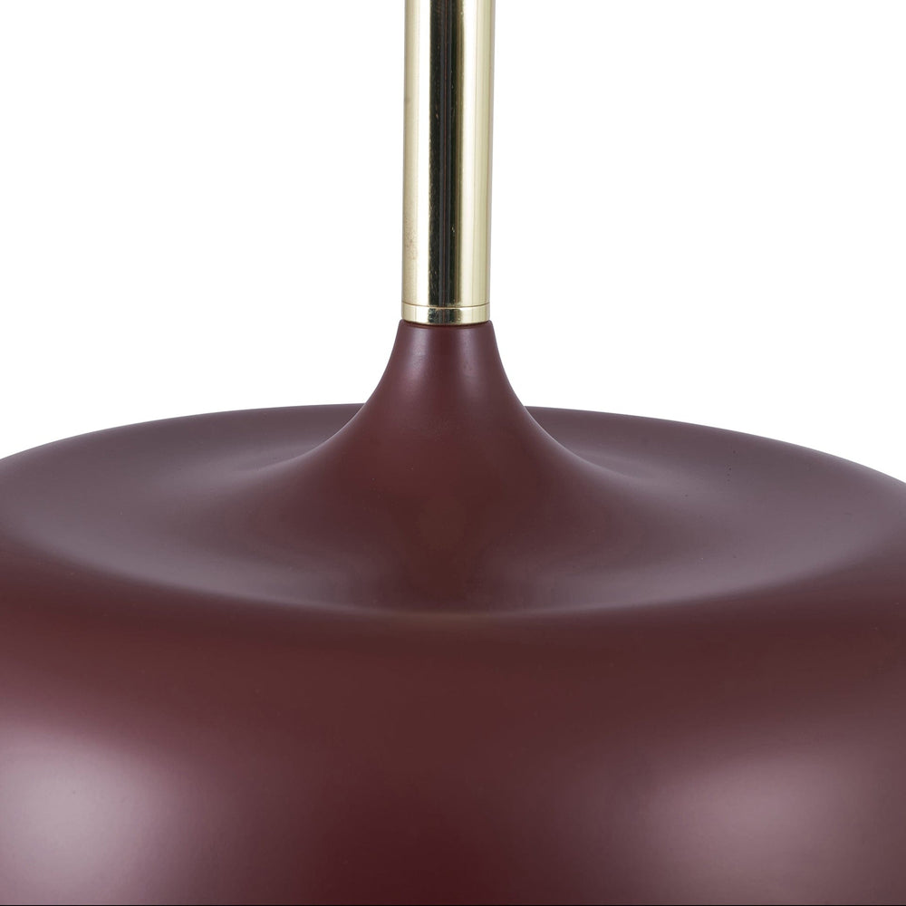 Gerda Matt Mulberry Domed Pendant Light