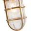 Ruma Antique Brass Caged Outdoor Wall Light | Lighting | Rūma