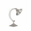 Harlowe Nickel Metal Arched Arm Task Table Lamp