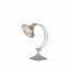 Ruma Nickel Metal Arched Arm Task Table Lamp | Lighting | Ruma