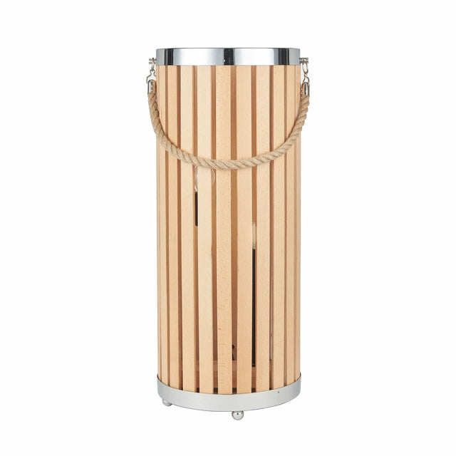 Ruma Natural Wood Lantern Floor Lamp | Lighting | Rūma
