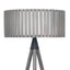 Ruma Grey Wash Wood Slat Floor Lamp | Lighting | Rūma