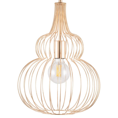 Ruma French Gold Shaped Wire Pendant | Lighting | Rūma