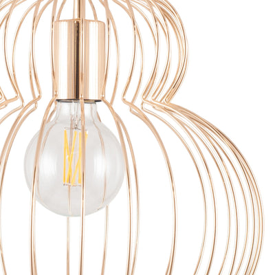 Ruma French Gold Shaped Wire Pendant | Lighting | Rūma