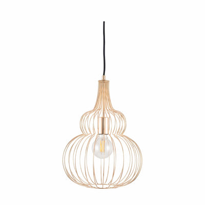 Ruma French Gold Shaped Wire Pendant | Lighting | Rūma