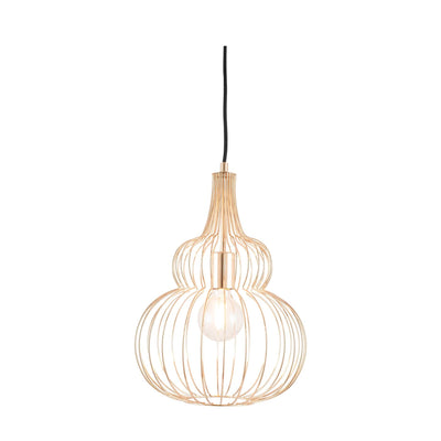 Ruma French Gold Shaped Wire Pendant | Lighting | Rūma