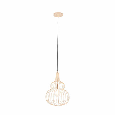Ruma French Gold Shaped Wire Pendant | Lighting | Rūma