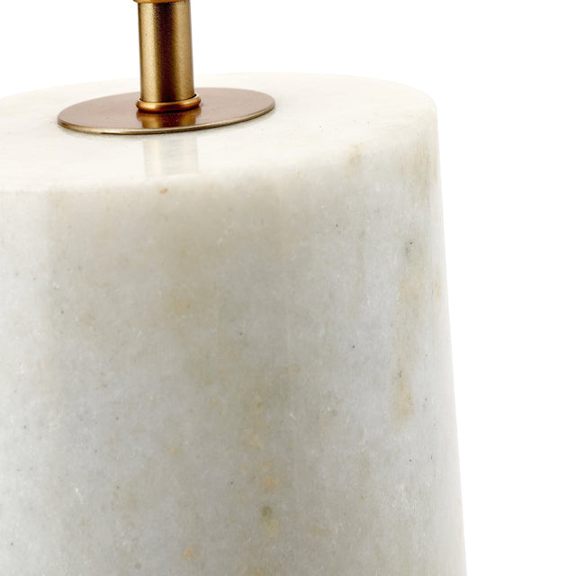 Ruma White Marble Table Lamp | Lighting | Rūma