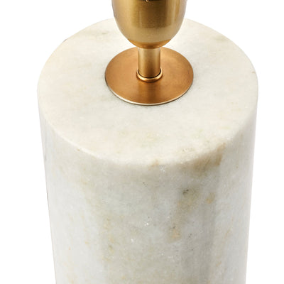 Ruma White Marble Table Lamp | Lighting | Rūma