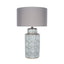 Ruma Circle Pattern Ceramic Table Lamp | Lighting | Rūma