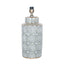 Ruma Circle Pattern Ceramic Table Lamp | Lighting | Rūma