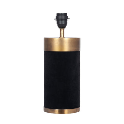 Ruma Black Velvet Table Lamp | Home Lighting | Rūma