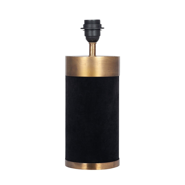 Ruma Black Velvet Table Lamp | Home Lighting | Rūma