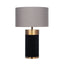 Ruma Black Velvet Table Lamp | Home Lighting | Rūma