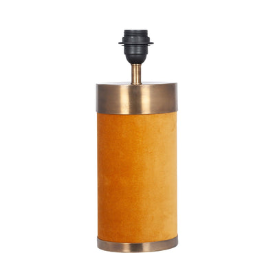 Ruma Mustard Velvet Table Lamp | Home Lighting | Rūma