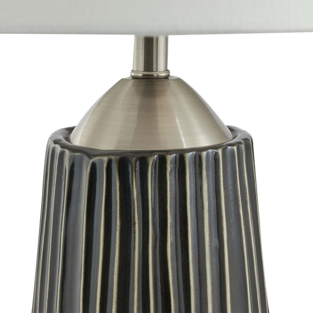 Tall gray lamp deals