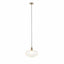 Ruma Clear Ribbed Glass Oval Pendant | Lighting | Ruma