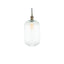 Ruma Clear Ribbed Glass Tall Pendant | Lighting | Ruma