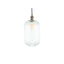 Ruma Clear Ribbed Glass Tall Pendant | Lighting | Ruma