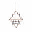 Ruma Nickel Metal Four Shade Pendant  | Lighting | Rūma