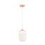 Ruma White Ribbed Glass Pendant | Lighting | Rūma