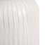 Ruma White Ribbed Glass Pendant | Lighting | Rūma