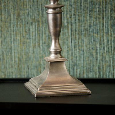 Ruma Maidstone Antique Silver Table Lamp | Home Lighting | Rūma