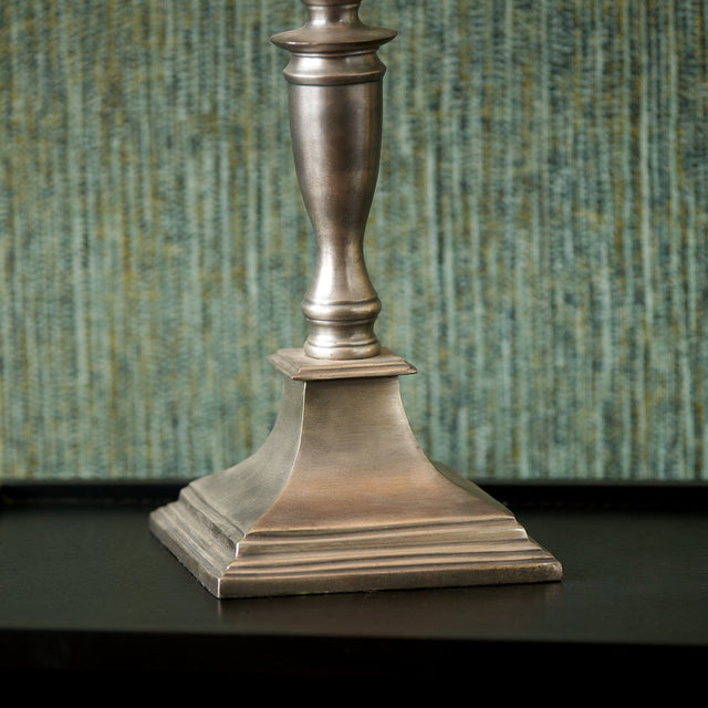 Ruma Maidstone Antique Silver Table Lamp | Home Lighting | Rūma