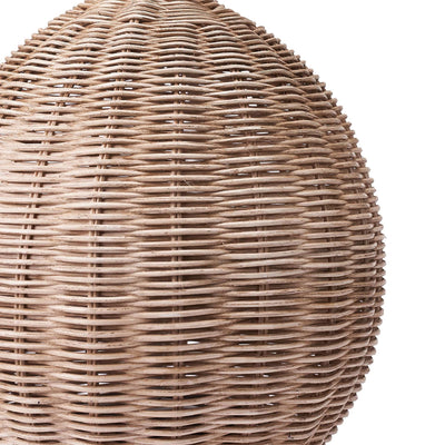 Ruma Large Rattan Cream Wash Table Lamp | Lighting | Rūma