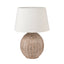 Ruma Large Rattan Cream Wash Table Lamp | Lighting | Rūma