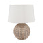 Ruma Small Rattan Cream Wash Table Lamp | Lighting | Rūma