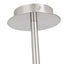 Ruma Silver and Grey Marble 5 Arm Pendant | Lighting | Rūma