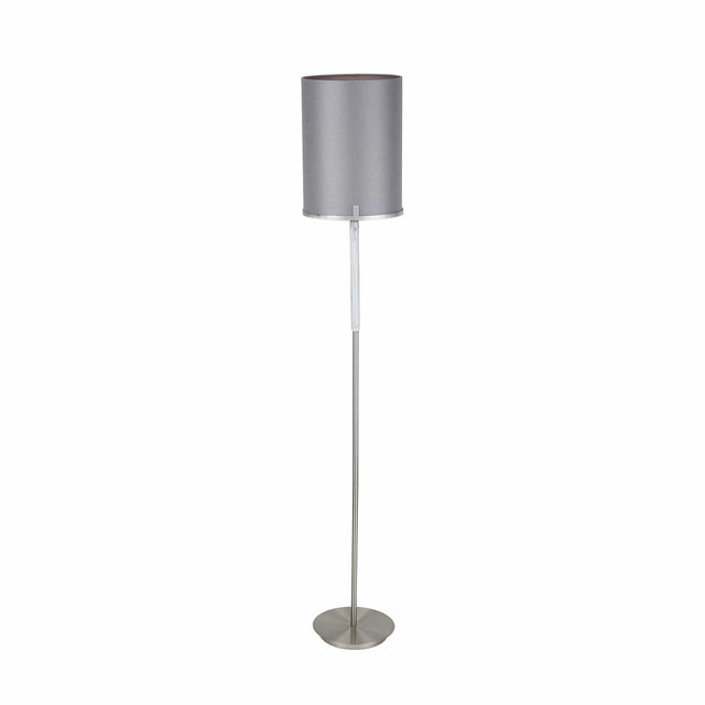Ruma Silver and Grey Marble Floor Lamp | Lighting | Rūma