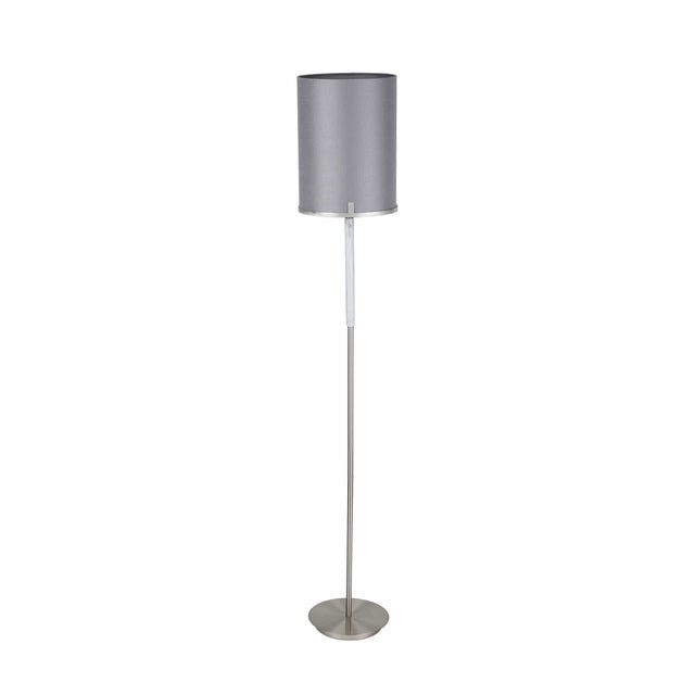 Ruma Silver and Grey Marble Floor Lamp | Lighting | Rūma