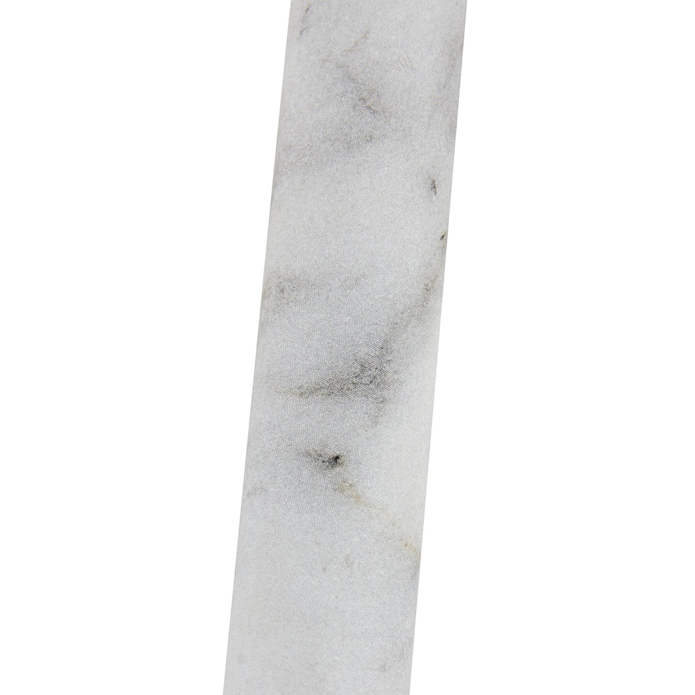 Ruma Silver and Grey Marble Table Lamp | Lighting | Rūma