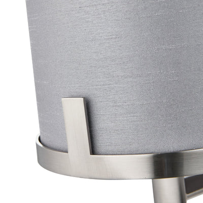 Ruma Silver and Grey Marble Wall Light | Lighting | Rūma