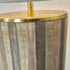 Ruma Sage Distressed Wood Table Lamp | Lighting | Rūma