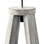 Ruma Grey Wash Wood Tripod Table Lamp | Lighting | Rūma