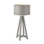 Ruma Grey Wash Wood Tripod Table Lamp | Lighting | Rūma