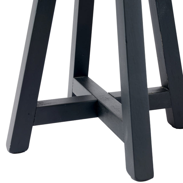 Ruma Matt Black Wood Table Lamp | Lighting | Rūma