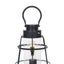 Ruma Black Metal & Glass Oil Lantern Table Lamp | Table Lamps | Rūma